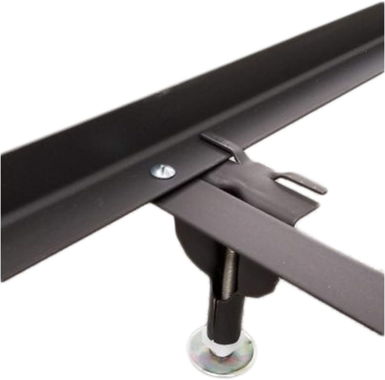 Glideaway Premium Heavy Duty Bed Frame 6-Leg w/ Center Support for Box Spring and Mattress Sets, USA Made, Twin Size