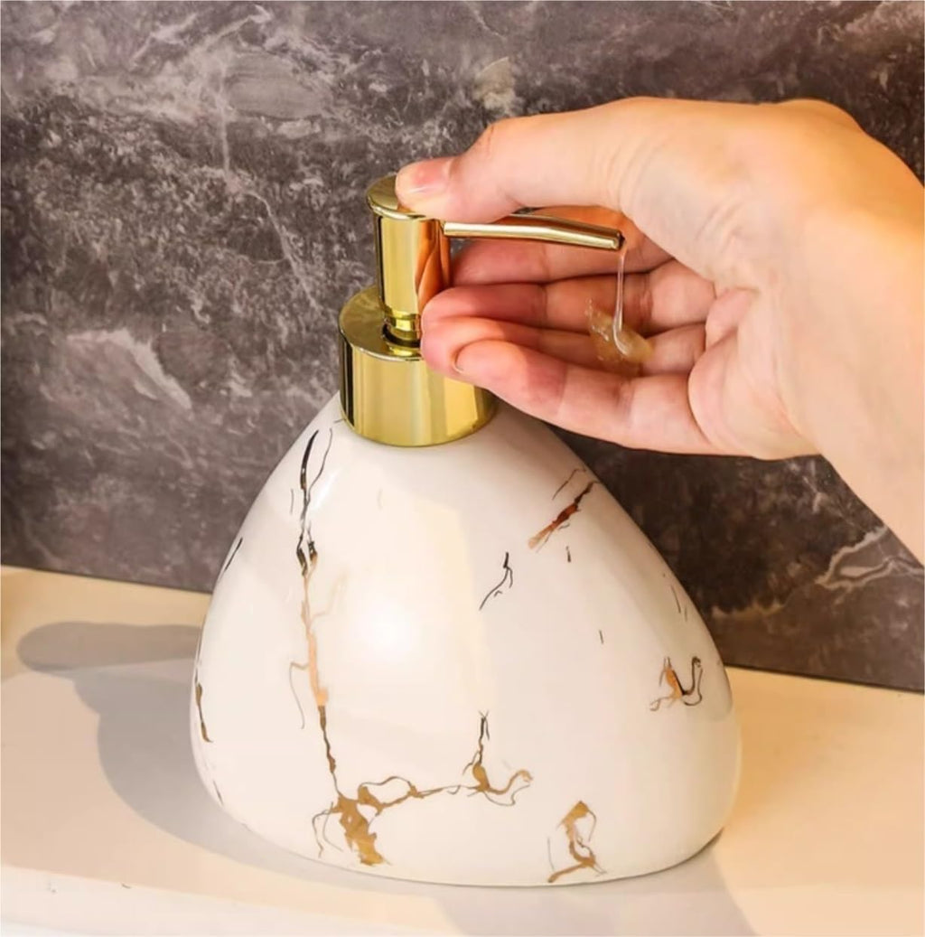 Vanity Bathroom Decor, Bathroom Accessories Set 6 Pieces Or 7 Pieces Bath Ensemble Bath Set Collection Ceramics Pattern Gift Housewarming Gift(7pcs)