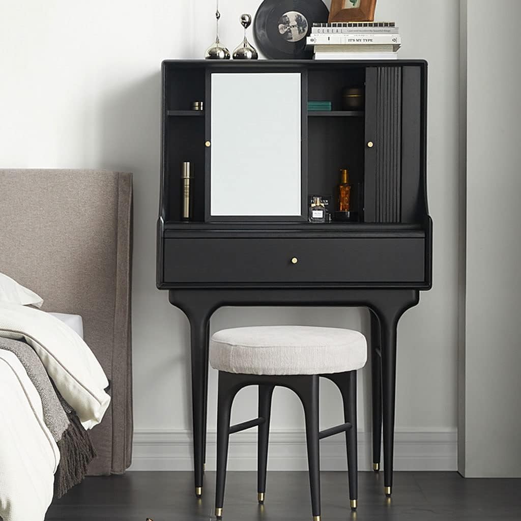 Vanity Benches Dresser Simple Dresser Bedroom Small Dresser Modern Ladies Vanity Table Multifunctional Table (Color : A)