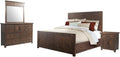 Picket House Furnishings Dex 4 Piece King Platform Storage Bedroom Set