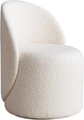 Velvet Vanity Stool Chair with Back,Round Makeup Stool for Vanity Desk,Wood Base,Cute Vanity Bench Seat Accent Stool for Bathroom,Bedroom,Living Room