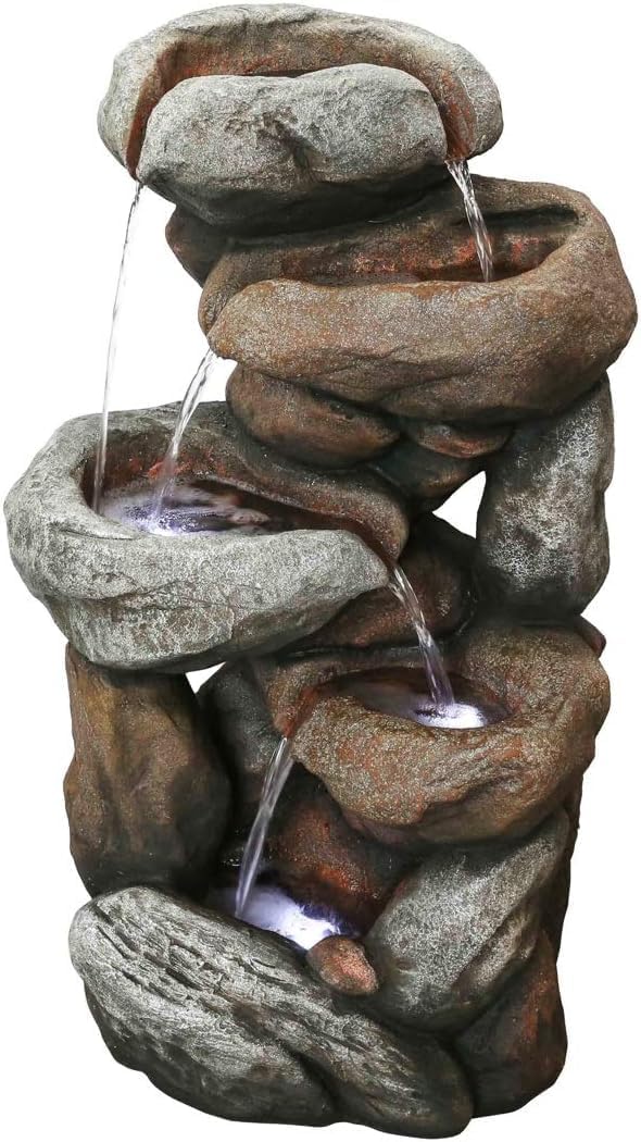 2-Tone Stone Sedona Fountain