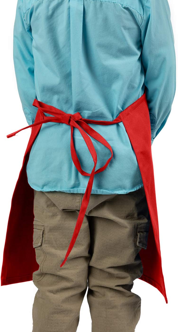 KNG Kids Cooking Apron for Girls and Boys – Medium