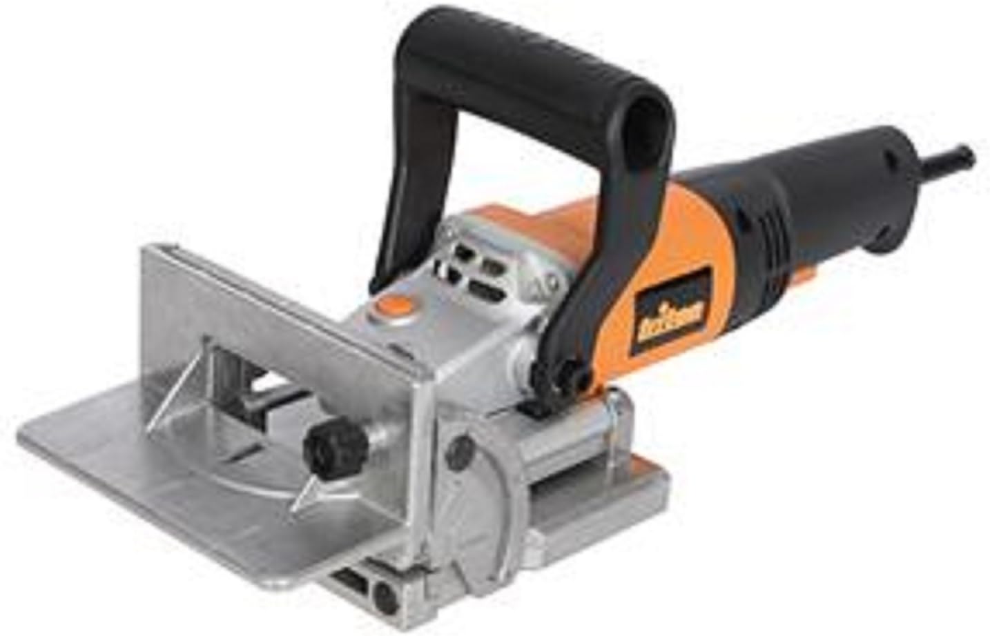 Triton TBJ001 Biscuit Jointer – 760W Biscuit Joiner Tool with 0–90° Adjustable Fence, 6-Position Turret Stop, Cast Aluminum Base & Dust Port for Woodworking