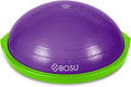 Bosu Balance Ball Exercise Trainer, Home Gym Equipment w/Guided Workouts & Pump, 26' Inflatable Fitness Platform for Strength Training, Standing, Balancing, and Core Workout