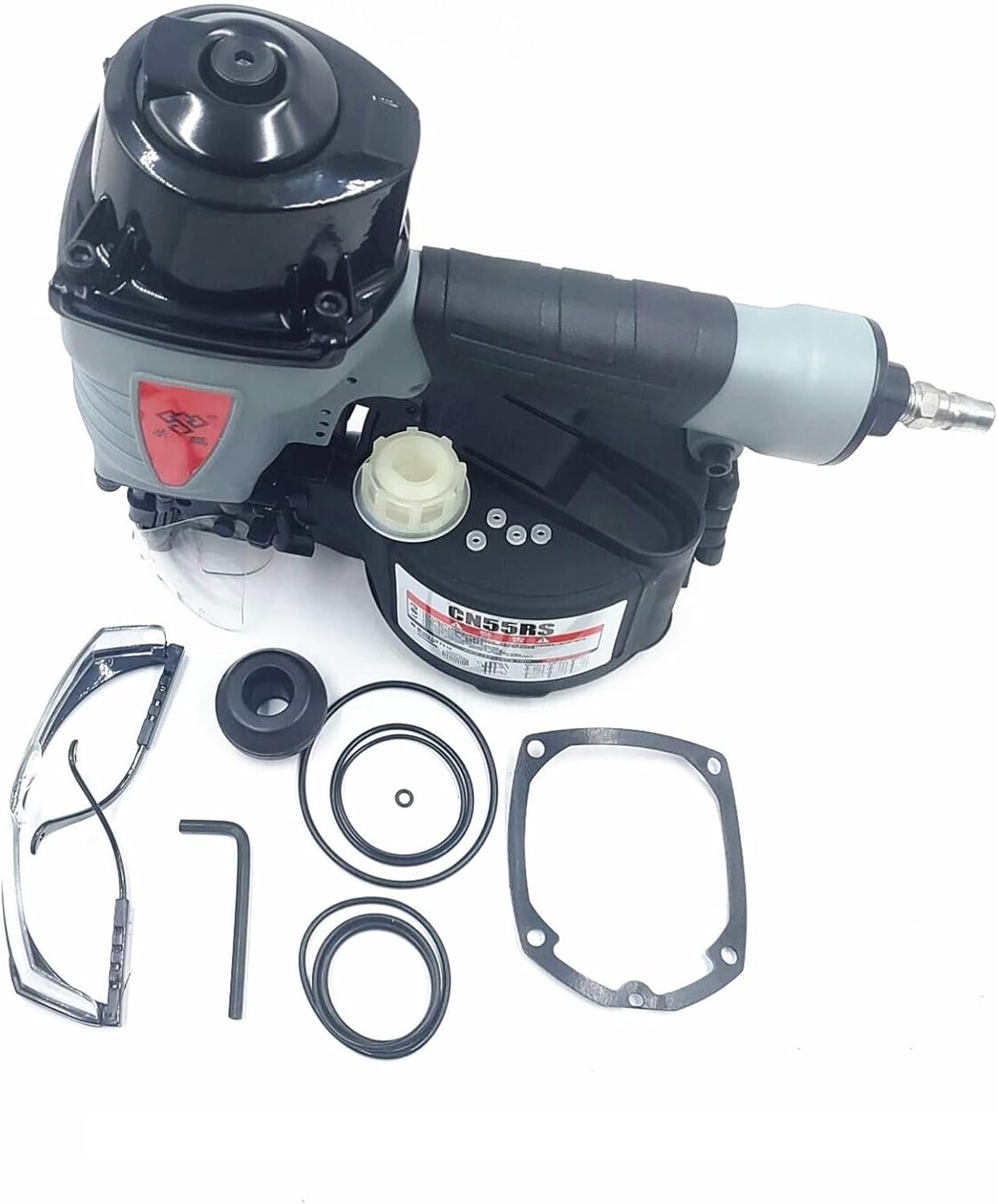 Industrial Pallet Nailer Gun Pneumatic Coil Nailer Tool Air Nailing Gun For Nail Length 32mm-55mm Pallet Coil Nailer