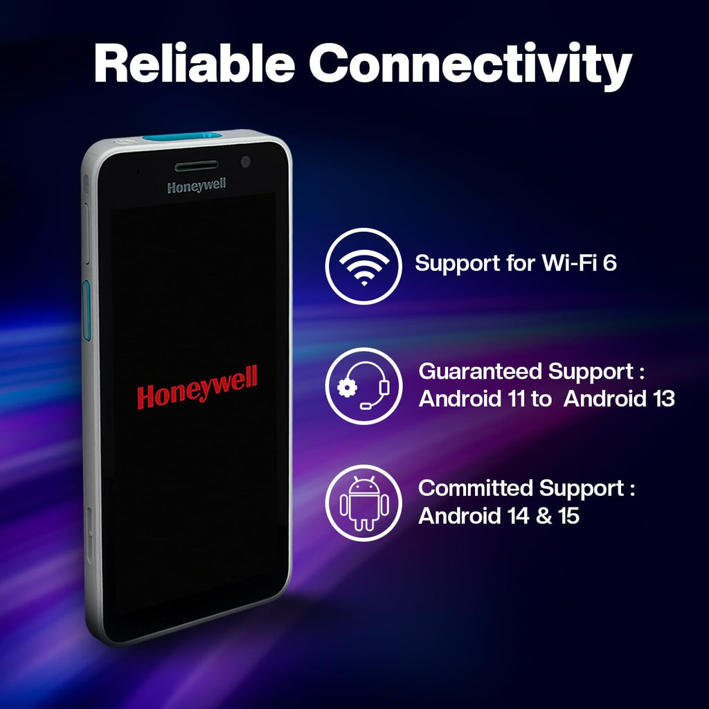 Honeywell CT30XP CT30XP-X0N Rugged PDA Handheld Mobile Computer, Android Scanner with 5.5″ Touchscreen, Wi-Fi 6, Portable Inventory Scanner for Retail, Healthcare, Passport & Ticket scanning