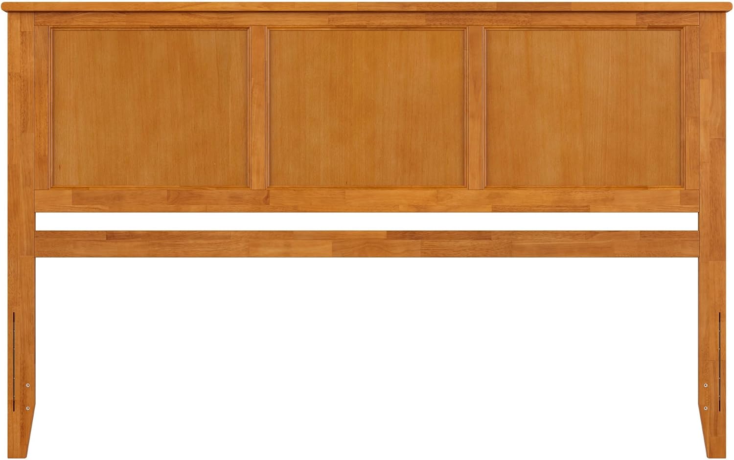 AFI, Madison King Solid Wood Panel Headboard, Light Toffee