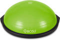 Bosu Balance Ball Exercise Trainer, Home Gym Equipment w/Guided Workouts & Pump, 26' Inflatable Fitness Platform for Strength Training, Standing, Balancing, and Core Workout