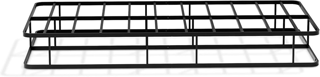 East West Furniture Dothan Traditional Metal Twin Bed Frame in Black