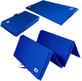 We Sell Mats - 4 ft x 8 ft x 2 in Premium Personal Fitness & Exercise Mat for Home Workout - Lightweight and Folds for Carrying – All Purpose Home Gym Mat – Thick Mat for Yoga, Pilates, Stretches