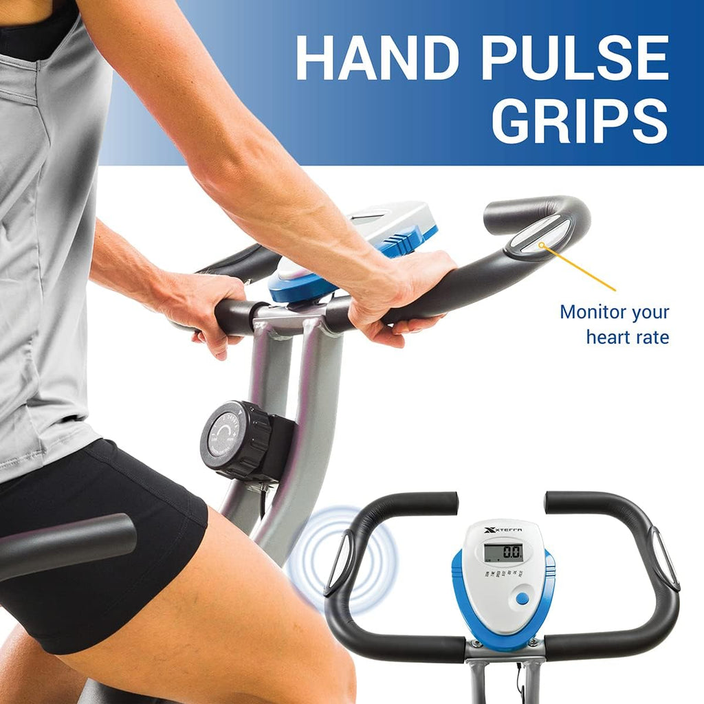 Folding Exercise Bike, 225 LB Weight Capacity
