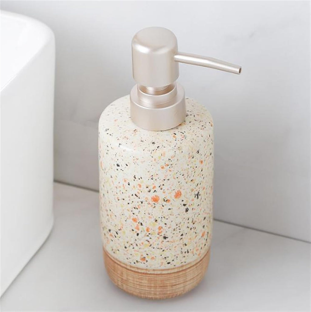 Vanity Bathroom Decor, European Ceramic Bathroom Accessories Set Decoration Cup Toothbrush Holder Tray Soap Box Housewarming Gift