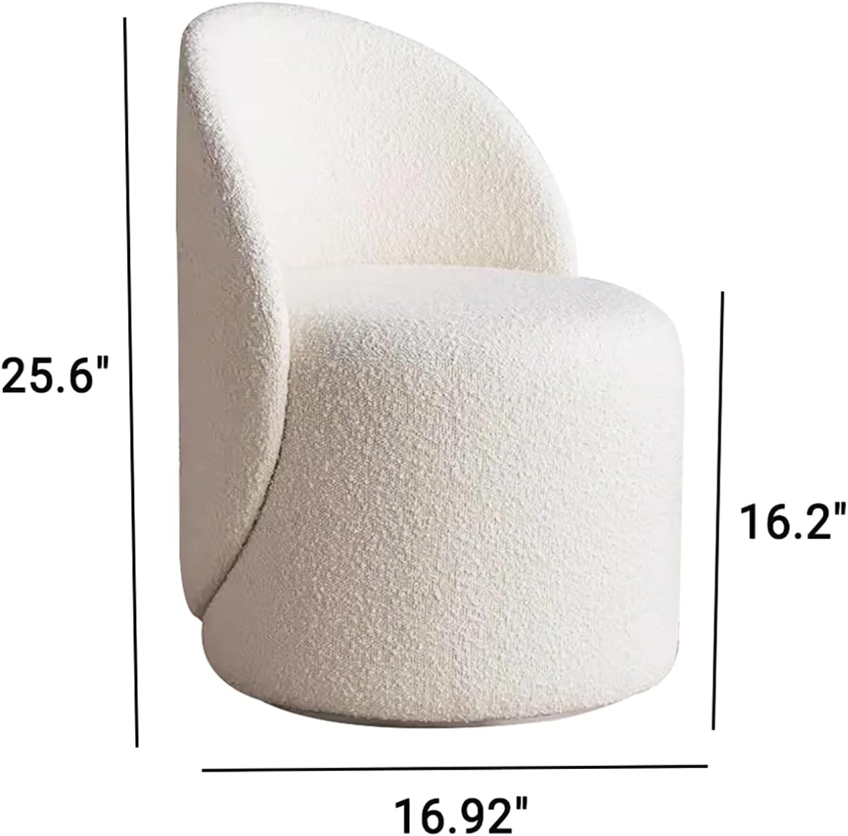 Velvet Vanity Stool Chair with Back,Round Makeup Stool for Vanity Desk,Wood Base,Cute Vanity Bench Seat Accent Stool for Bathroom,Bedroom,Living Room