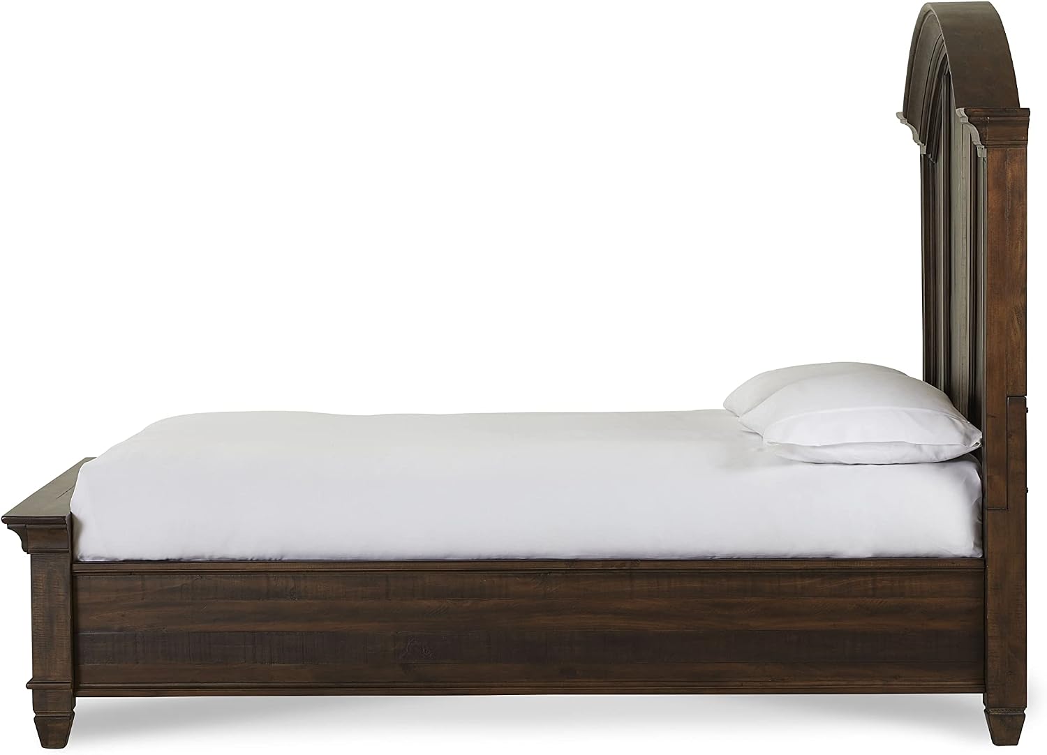 Modus Furniture Solid Wood Bed, Queen, Colston - Burlap