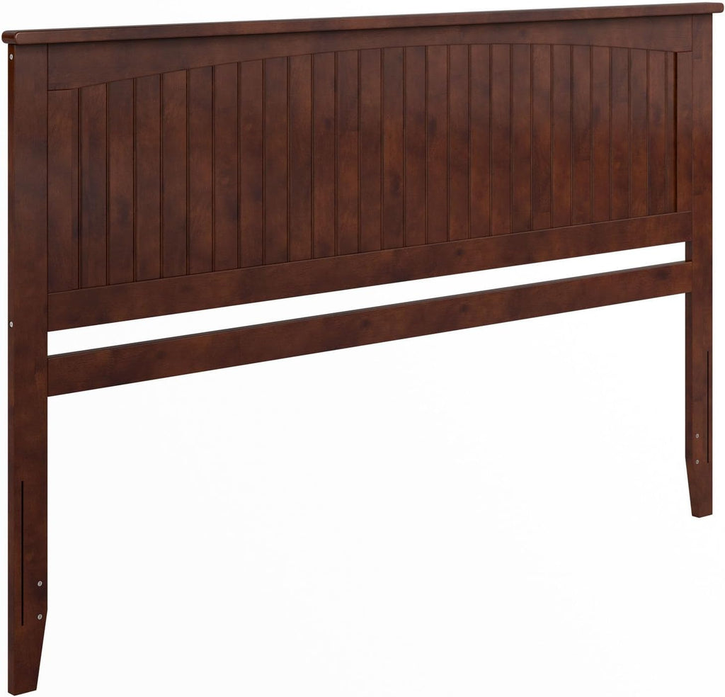 AFI, Nantucket King Solid Wood Panel Headboard, Walnut