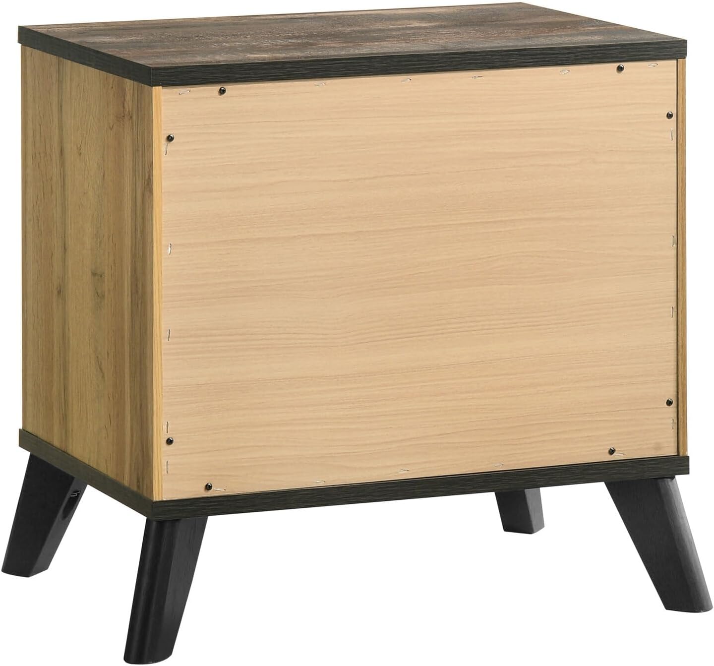 HomeStock Island Oasis 4-Piece Eastern King Bedroom Set Natural Pine
