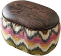 Footstool Entrance Shoe Bench Modern Oval Small Bench Makeup Vanity Stool for Living Room, Bedroom,Hallway Creative Stool Lounge