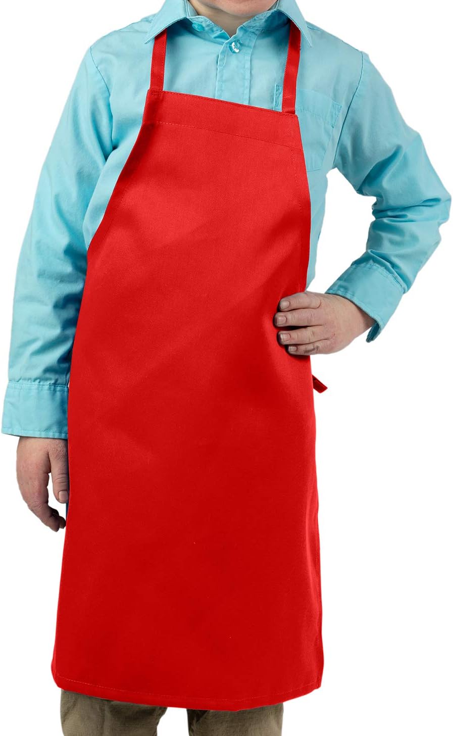KNG Kids Cooking Apron for Girls and Boys – Medium