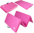 We Sell Mats - 4 ft x 8 ft x 2 in Premium Personal Fitness & Exercise Mat for Home Workout - Lightweight and Folds for Carrying – All Purpose Home Gym Mat – Thick Mat for Yoga, Pilates, Stretches