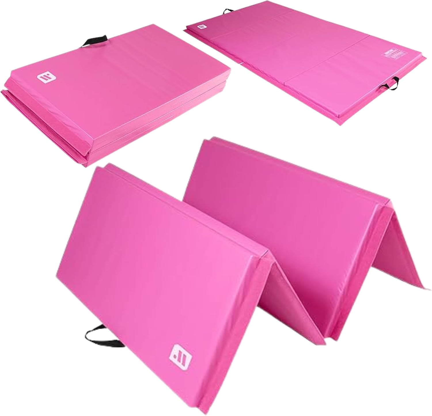 We Sell Mats - 4 ft x 8 ft x 2 in Premium Personal Fitness & Exercise Mat for Home Workout - Lightweight and Folds for Carrying – All Purpose Home Gym Mat – Thick Mat for Yoga, Pilates, Stretches