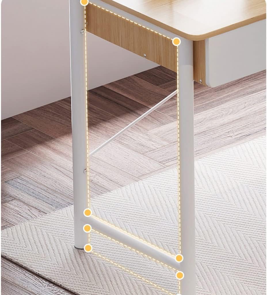 Vanity Benches Vanity Set Dressing Table with Mirror with 2large Drawers Ladies Or Girls Dresser (Color : A, Size : 80x50x81 cm)