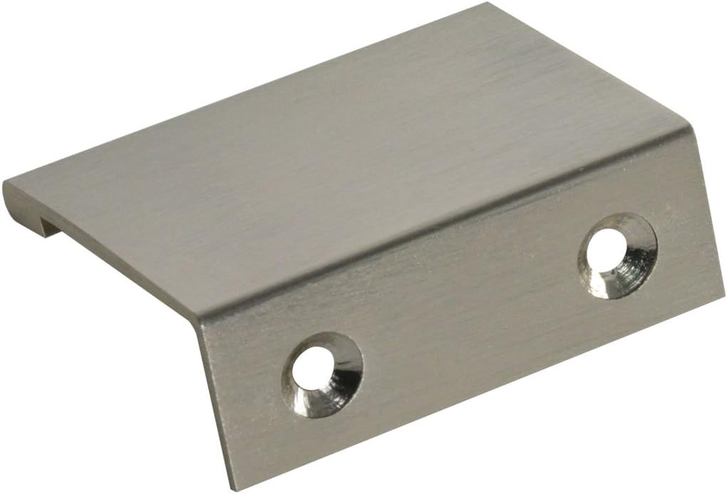 #3154-2 in. CKP Brand Edge Pull, Brushed Satin Nickel - 10 Pack