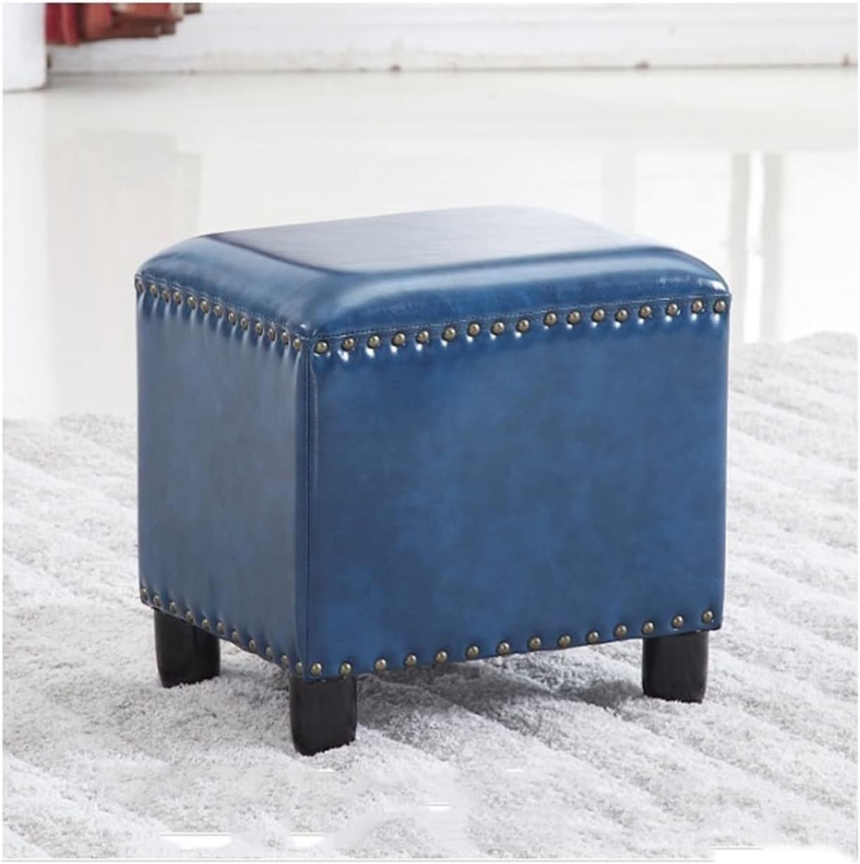 BTZHY Vanity Chair,Vanity Benches, Leather Footstools, Piano Stool, Makeup Seat, Dressing Stools
