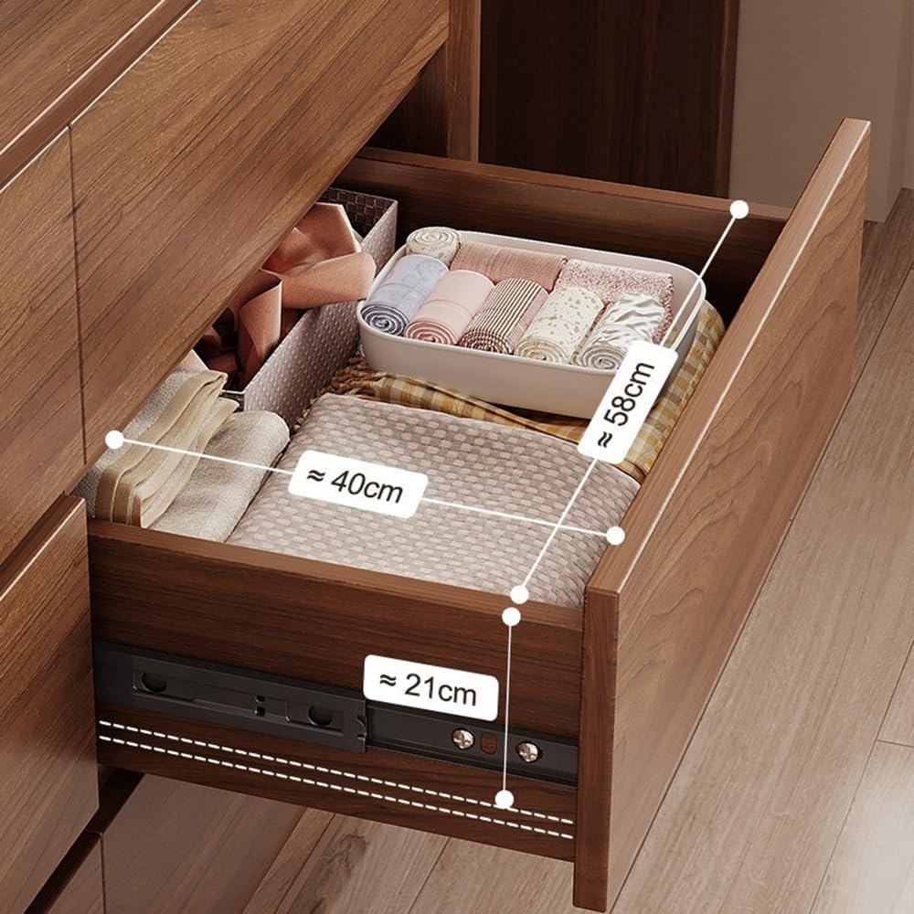 Makeup Dressing Table Solid Wood Vanity Dresser Beautifully Designed for Half-Corner Elegance and Roomy Storage Cabinet Dressing Desk