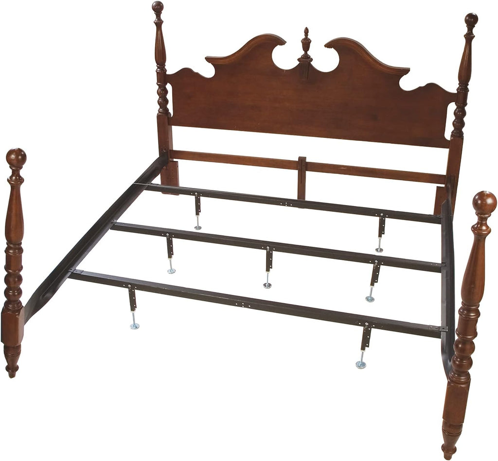 Glideaway Premium Heavy Duty Bed Frame 9-Leg w/ Center Support for Box Spring and Mattress Sets, USA Made, Queen Size