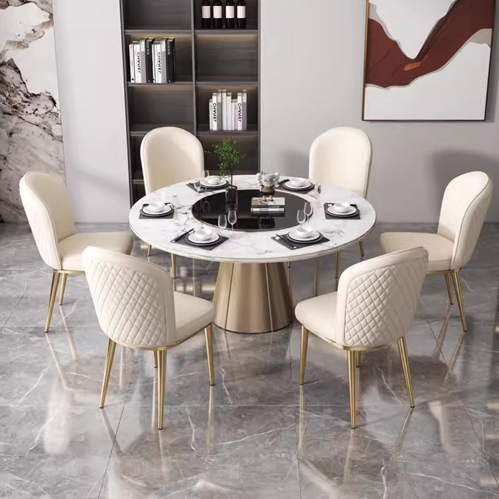 2PCS Back Chair Modern Dining Room Chair Padded Kitchen Chair Armless Leisure Reception Chairs with Gold Legs,Vanity Chair Corner Chairs,Orange