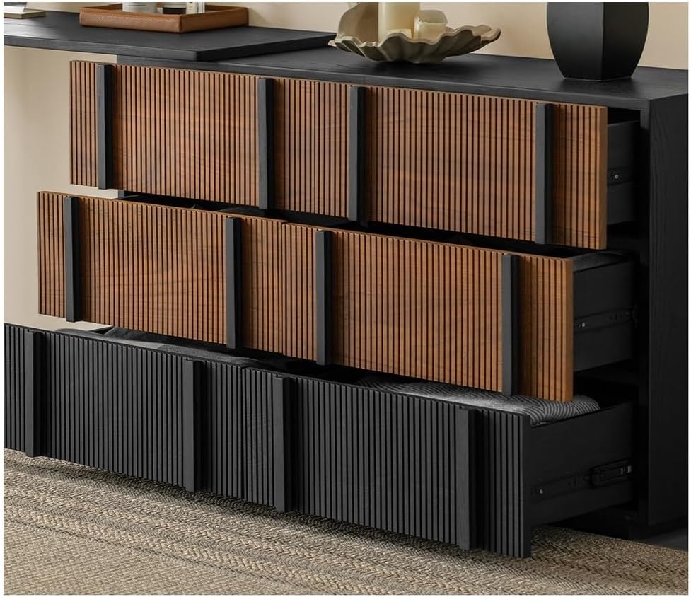 Makeup Dressing Table Vintage Solid Wood Vanity Dresser Set - Chic French Corner Makeup Table with Storage Cabinet Dressing Desk