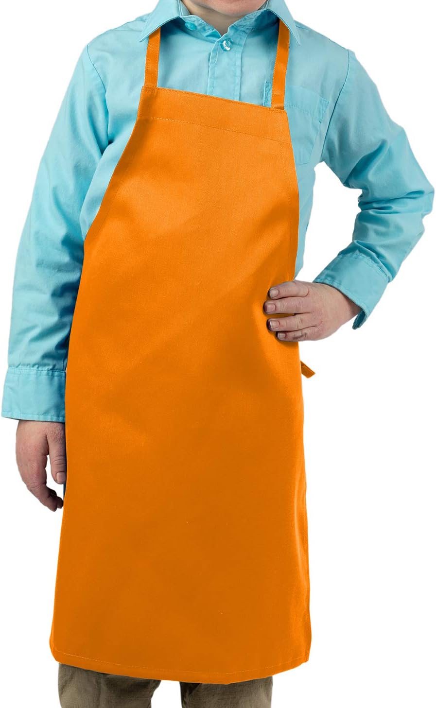 KNG Kids Cooking Apron for Girls and Boys – Medium
