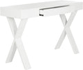 Safavieh Home Collection Alessia White Lacquer 1-Drawer Vanity Desk