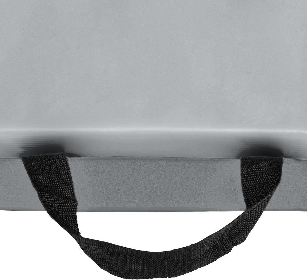 We Sell Mats - 4 ft x 8 ft x 2 in Premium Personal Fitness & Exercise Mat for Home Workout - Lightweight and Folds for Carrying – All Purpose Home Gym Mat – Thick Mat for Yoga, Pilates, Stretches