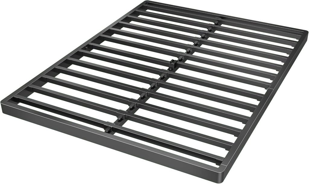 Superay 2 Inch Full Box Spring Low Profile, Heavy Duty Metal Box Spring Bed Base, Bunkie Board Bed Slat Replacement, Mattress Foundation, Easy Assembly, Noise Free