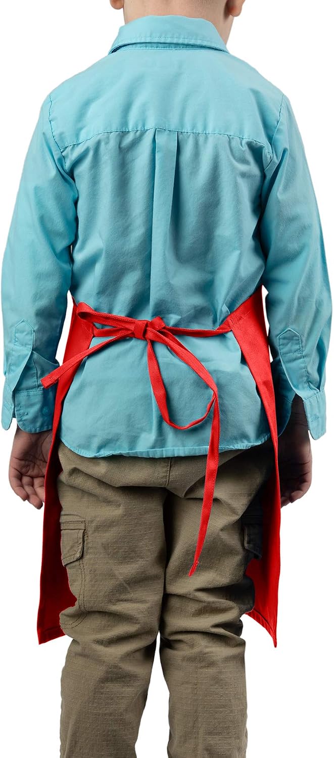 KNG Kids Cooking Apron for Girls and Boys – Medium
