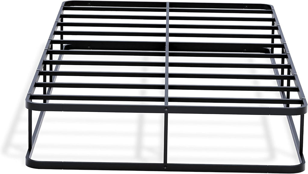 East West Furniture Dothan Traditional Metal Twin Bed Frame in Black