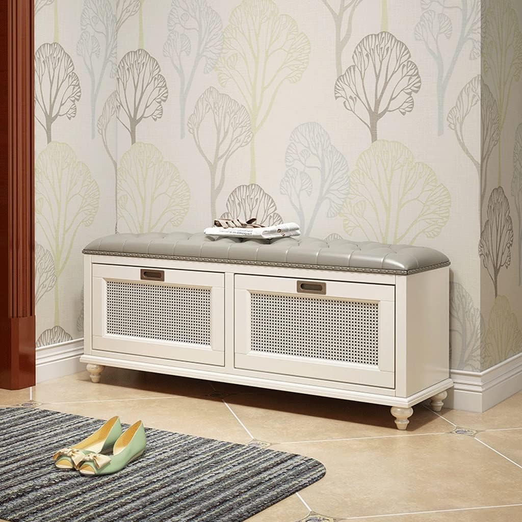 Shoe Rack Bench with Drawer Stylish Entryway Storage Sofa Sitting Stool Changing Shoe nizer for Living Room Corner Corridor Perfect for Entryway and Hallway