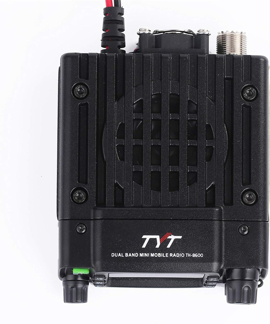 TYT TH-8600 Mini 25 Watt Dual Band Amateur Radio Base, IP67 Waterproof Radio VHF: 144-148mhz (2m) UHF:420-450mhz (70cm) Car Mobile Transceiver with Cable