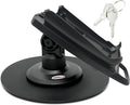 Dejavoo Z3/Z6 3' Latch and Key Lock Compact Pole Mount Terminal Stand with Round Freestanding Mobility Base Plate