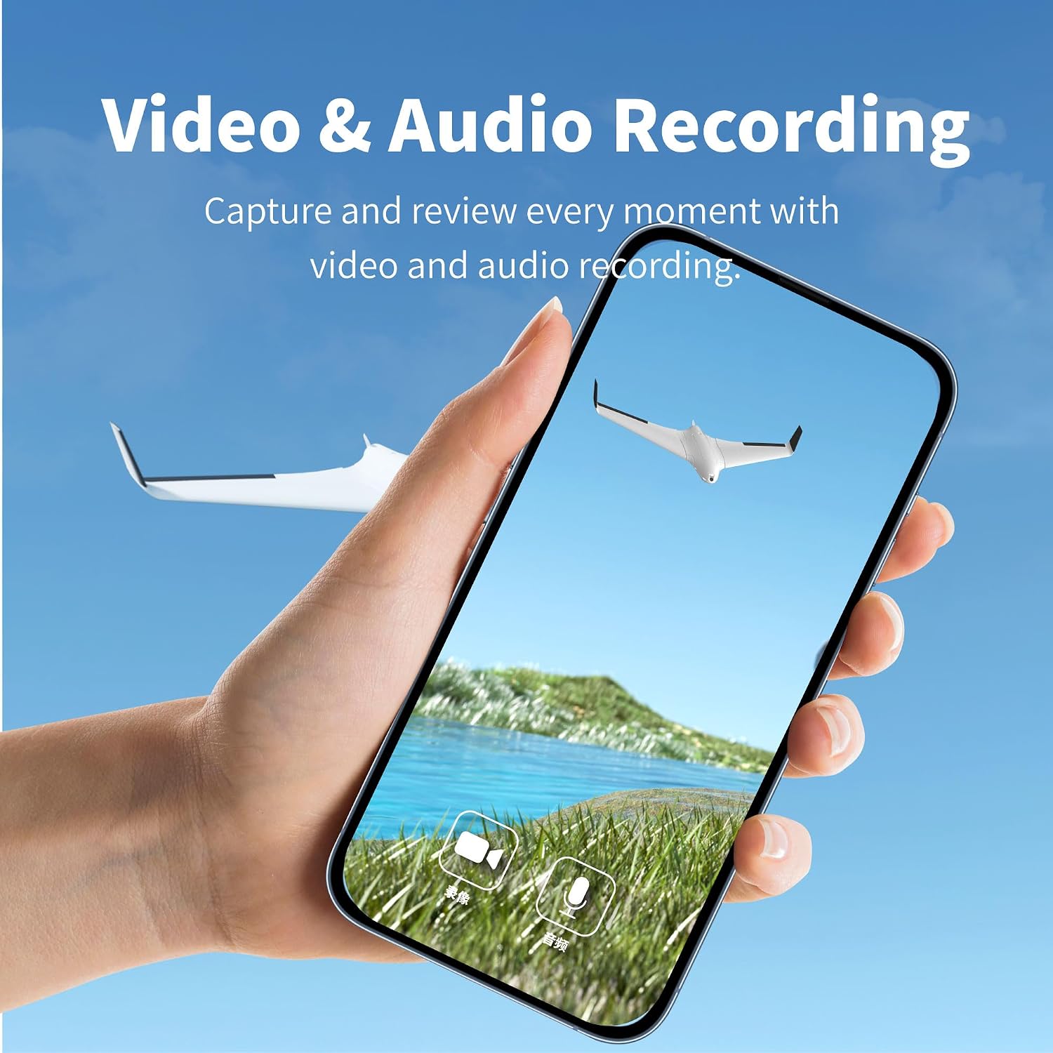 RunCam WiFiLink2 Digital 1080P60FPS HD FPV Camera System with Micro FPV Camera & VTX Transmitter Module for FPV Monitor on Mobile Devices Fixed Wing RC Car RC Hobbies（Based On OpenIPC）