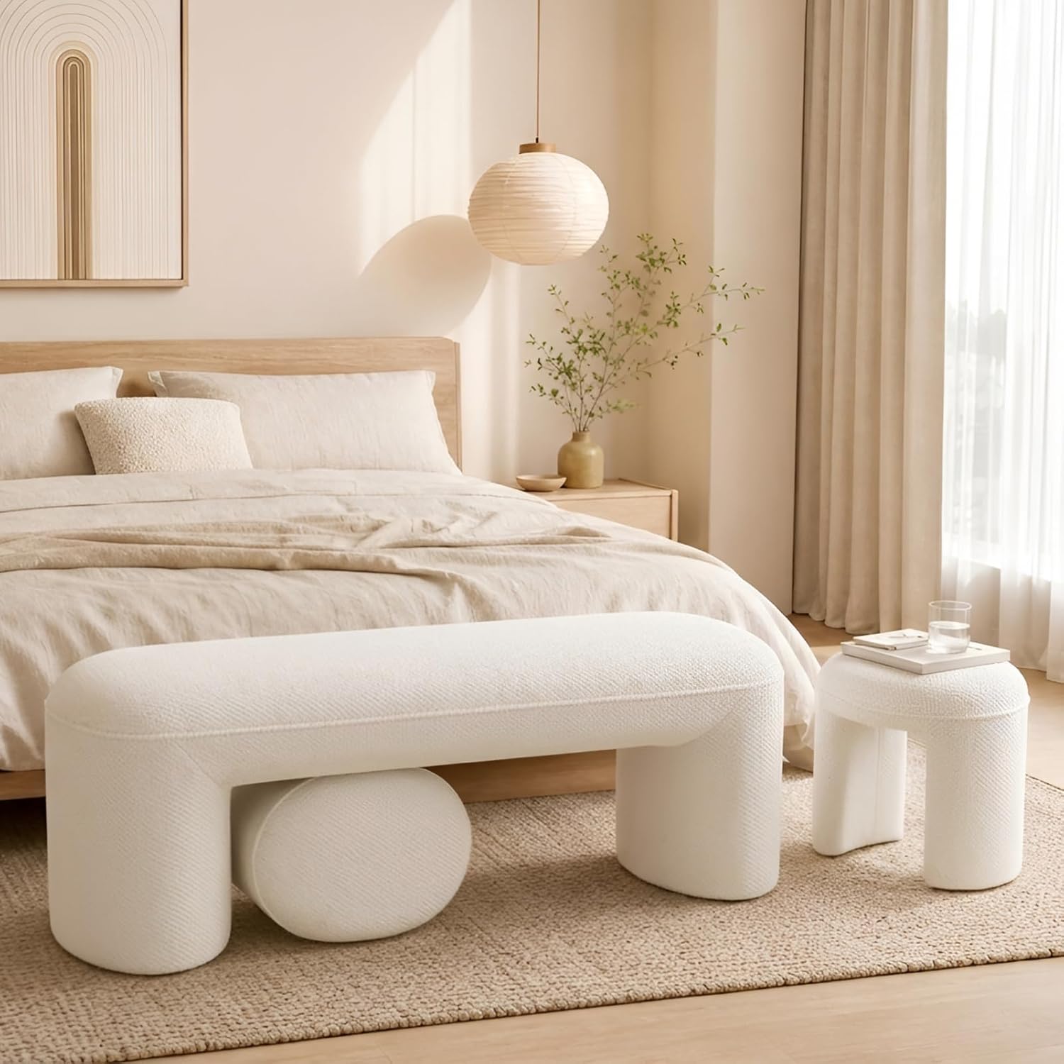 2653 Nesting Ottoman Bench Set