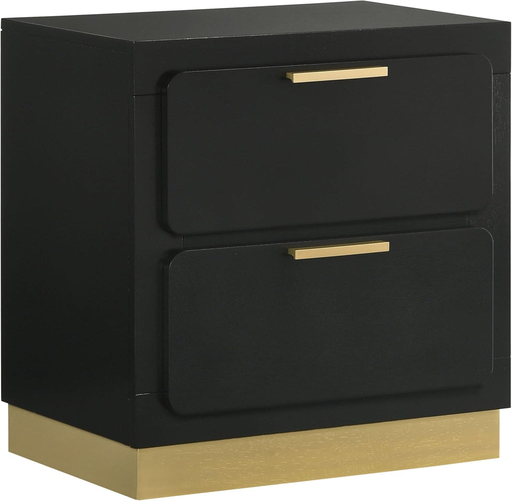GOWE Sophia Black 4-Piece Eastern King Bedroom Set