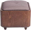BTZHY Vanity Chair,Ottomans Stools Foot Stool Ottoman Footrest Storage Benches Shoe Storage Bench Footstools Black Locker Storage Sundries Storage Stool Box Osman Pouffe Makeup Chair Sofa