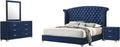 Pacific Blue 4-piece Eastern King Bedroom Set