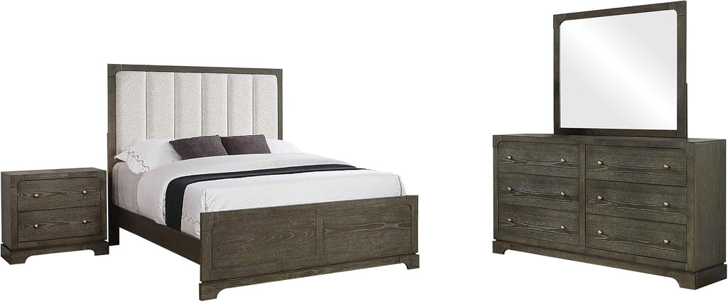 Coaster Home Furnishings Gran Park 4-Piece Eastern King Bedroom Set Dark Cocoa 224930KE-S4