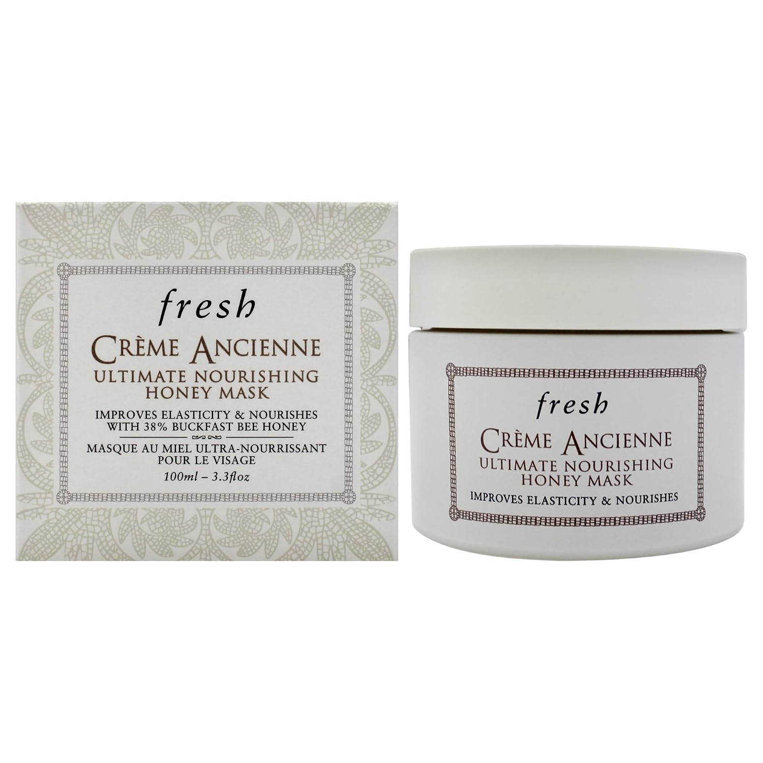 Fresh Cream Ancienne Ultimate Nourishing Honey Mask for Women - 3.3 oz Mask