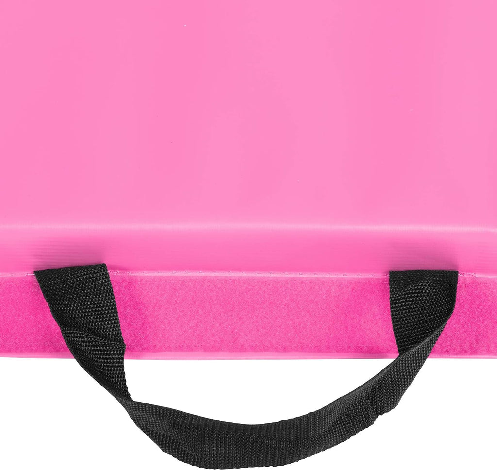 We Sell Mats - 4 ft x 8 ft x 2 in Premium Personal Fitness & Exercise Mat for Home Workout - Lightweight and Folds for Carrying – All Purpose Home Gym Mat – Thick Mat for Yoga, Pilates, Stretches