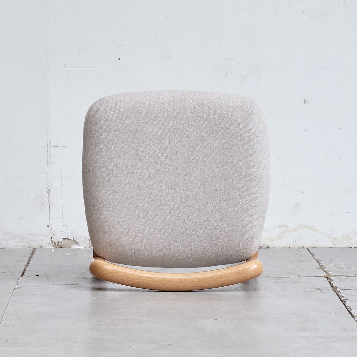 Natural Wood Stool Vanity Bench Square Vanity Chair with Cushioned Seat, Sofa Stool Makup Stool Rest Stool Piano Bench for Clothes Shop,Living Room, Porch, Fitting Room Bedroom, Brown